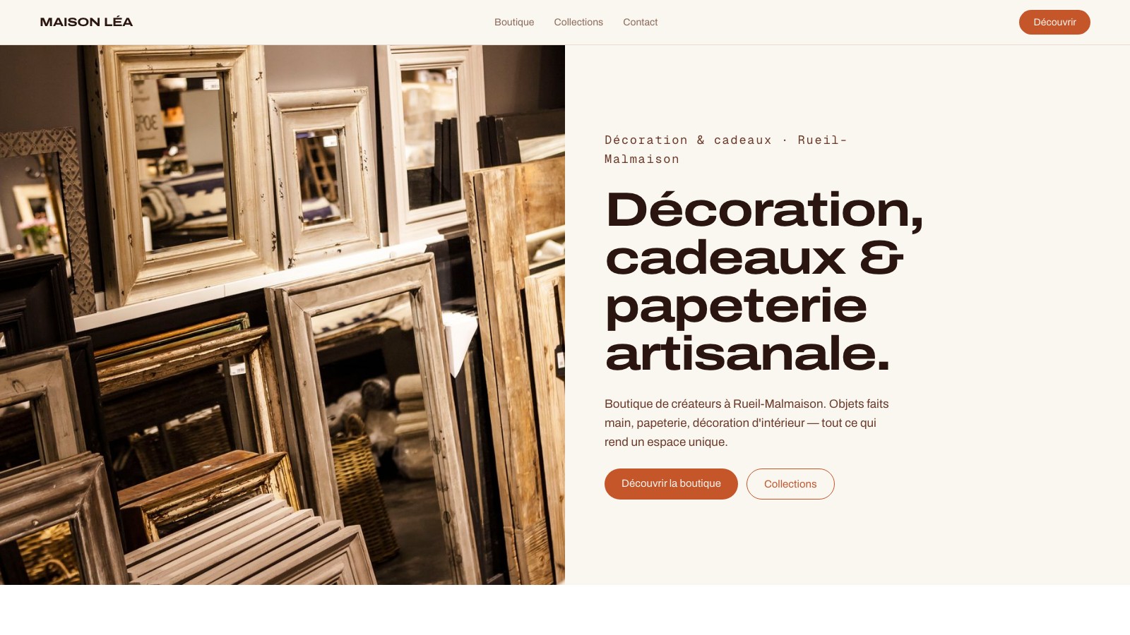 Site Maison Léa